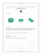 1.76 Ct. Emerald from Brazil Appraisal