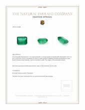 1.76 Ct. Emerald from Brazil Appraisal
