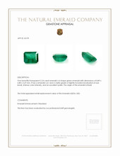 2.24 Ct. Emerald from Brazil Appraisal