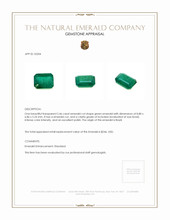 2.46 Ct. Emerald from Brazil Appraisal