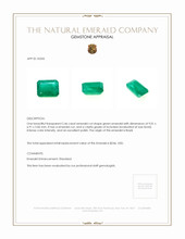 2.46 Ct. Emerald from Brazil Appraisal