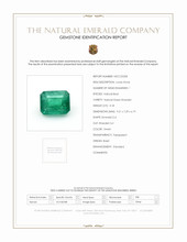 3.18 Ct. Emerald from Brazil Scan Report