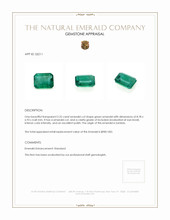 2.25 Ct. Emerald from Zambia Appraisal