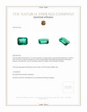 2.27 Ct. Emerald from Zambia Appraisal