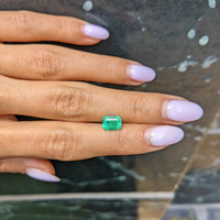 1.35 Ct. Emerald from Ethiopia Life Style