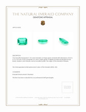 1.35 Ct. Emerald from Ethiopia Appraisal