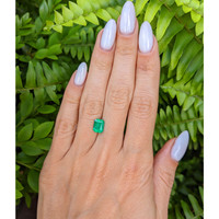 1.41 Ct. Emerald from Ethiopia Life Style