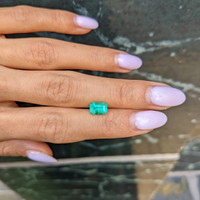 1.44 Ct. Emerald from Ethiopia Life Style