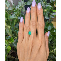 1.44 Ct. Emerald from Ethiopia Life Style