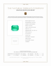 1.45 Ct. Emerald from Ethiopia Scan Report