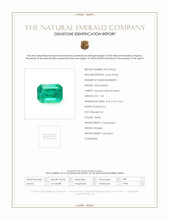 1.50 Ct. Emerald from Ethiopia Scan Report