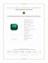 4.06 Ct. Emerald from Zambia Scan Report