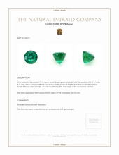 4.18 Ct. Emerald from Zambia Appraisal