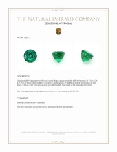 4.18 Ct. Emerald from Zambia Appraisal