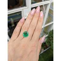 4.56 Ct. Emerald from Zambia Life Style