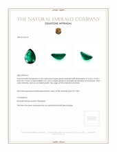 5.30 Ct. Emerald from Zambia Appraisal