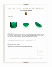 6.07 Ct. Emerald from Zambia Appraisal