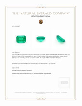 3.95 Ct. Emerald from Ethiopia Appraisal