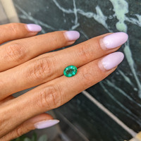 1.52 Ct. Emerald from Zambia Life Style