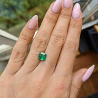 1.32 Ct. Emerald from Zambia Life Style