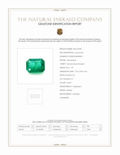 1.70 Ct. Emerald from Zambia Scan Report