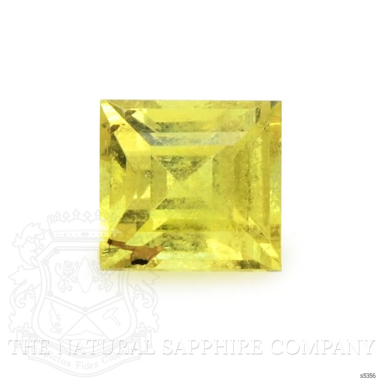 0.78 Ct. Yellow Sapphire from Ceylon (Sri Lanka)
