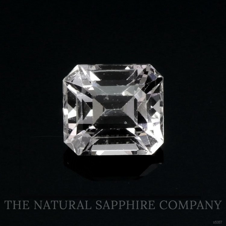 0.79 Ct. White Sapphire from Ceylon (Sri Lanka)