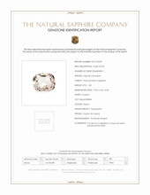 1.82 Ct. Sapphire from Ceylon (Sri Lanka) Scan Report