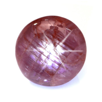 15.61 Ct. Reddish Pink Star Sapphire from Ceylon (Sri Lanka) Video