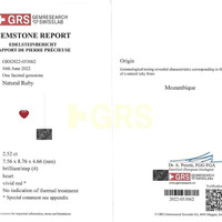 2.52 Ct. Ruby from Mozambique Scan Report