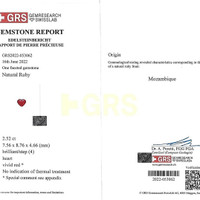2.52 Ct. Ruby from Mozambique Scan Report