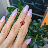 2.52 Ct. Ruby from Mozambique Life Style