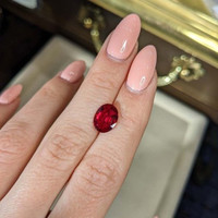 2.61 Ct. Ruby from Mozambique Life Style