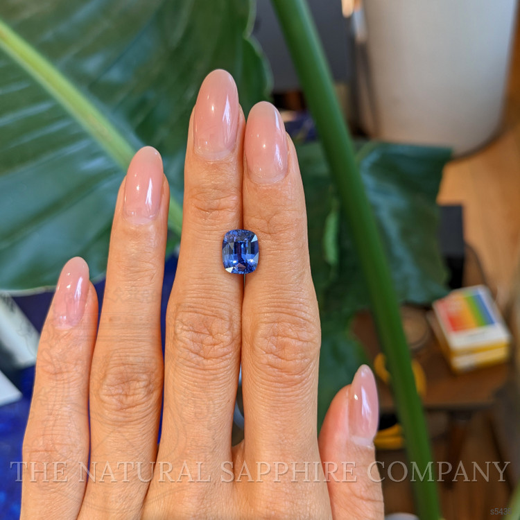 4.08 Ct. Blue Sapphire from Ceylon (Sri Lanka)