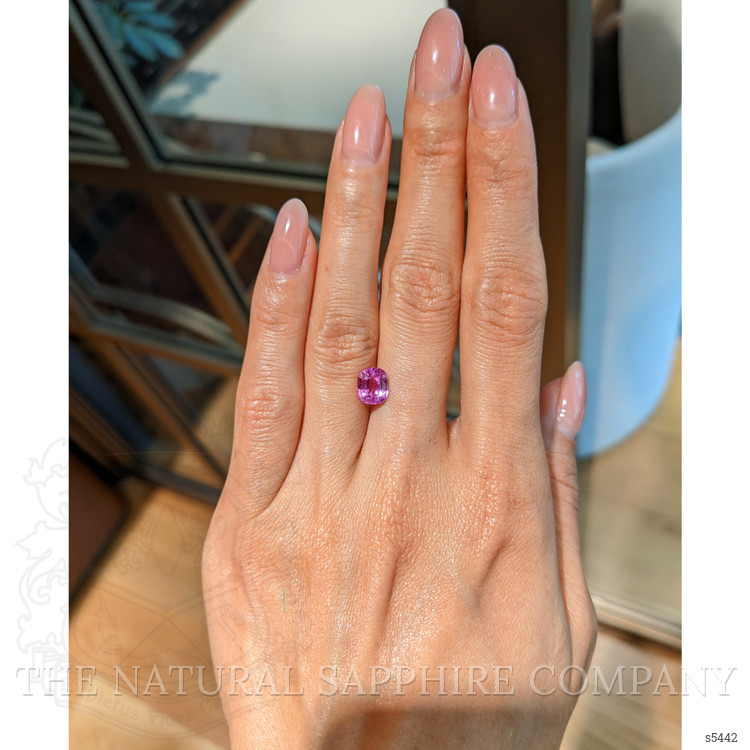 2.06 Ct. Pink Sapphire from Ceylon (Sri Lanka)