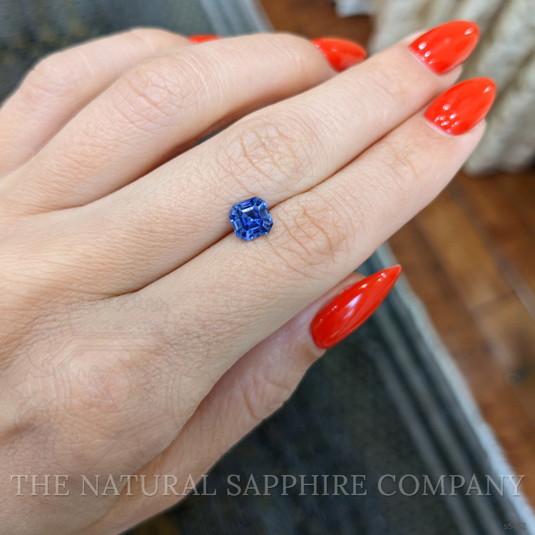 1.40 Ct. Blue Sapphire from Ceylon (Sri Lanka)