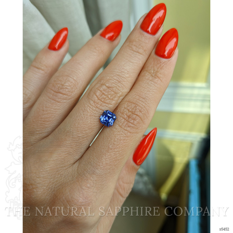 1.40 Ct. Blue Sapphire from Ceylon (Sri Lanka)