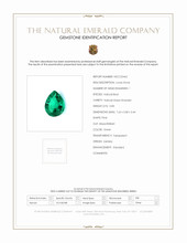 0.83 Ct. Emerald from Zambia Scan Report