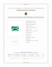 0.78 Ct. Emerald from Brazil Scan Report