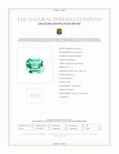 1.12 Ct. Emerald from Colombia Scan Report