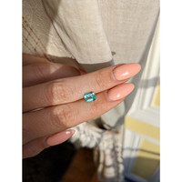 1.12 Ct. Emerald from Colombia Life Style