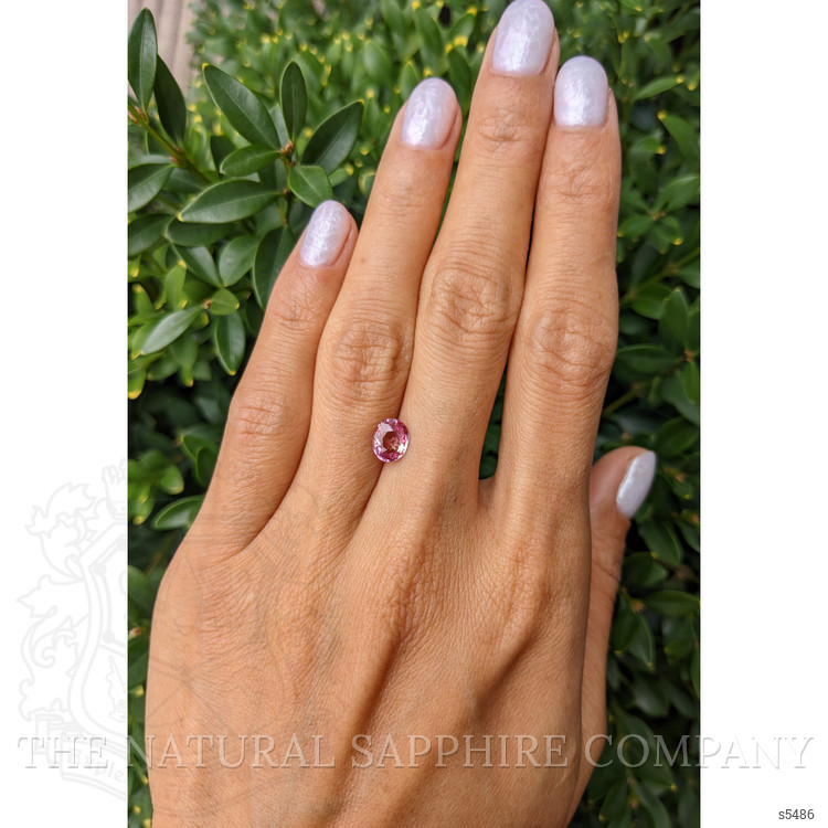 1.22 Ct. Purplish Pink Sapphire from Ceylon (Sri Lanka)