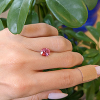 2.04 Ct. Padparadscha Sapphire from Mozambique Life Style
