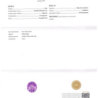 5.03 Ct. Sapphire from Ceylon (Sri Lanka) Scan Report
