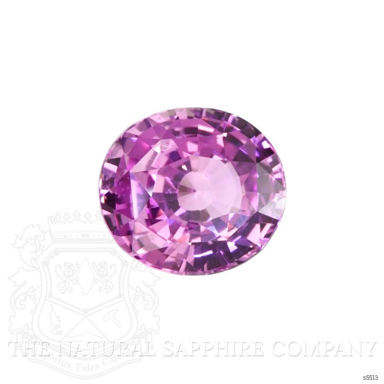 5.03 Ct. Purplish Pink Sapphire from Ceylon (Sri Lanka)