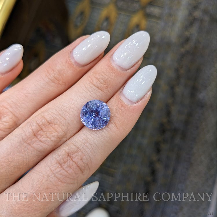 7.78 Ct. Violet Sapphire from Ceylon (Sri Lanka)