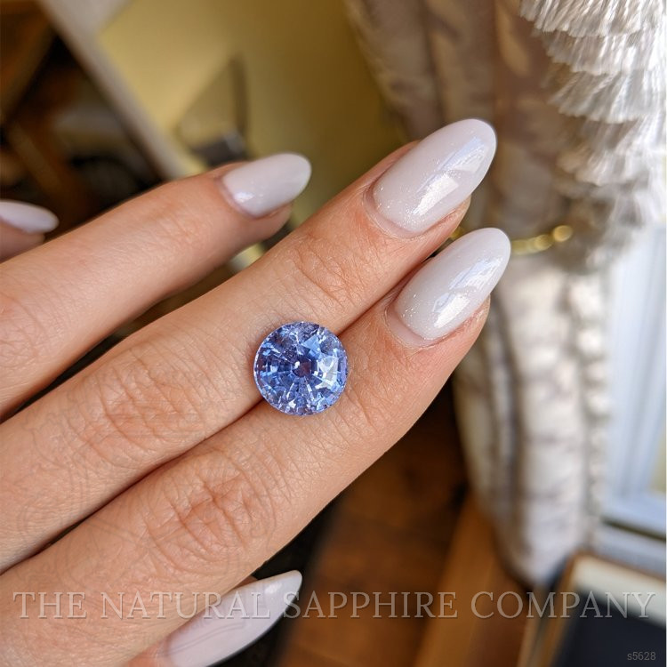 7.78 Ct. Violet Sapphire from Ceylon (Sri Lanka)