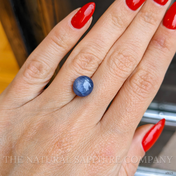 5.49 Ct. Blue Star Sapphire from Ceylon (Sri Lanka)