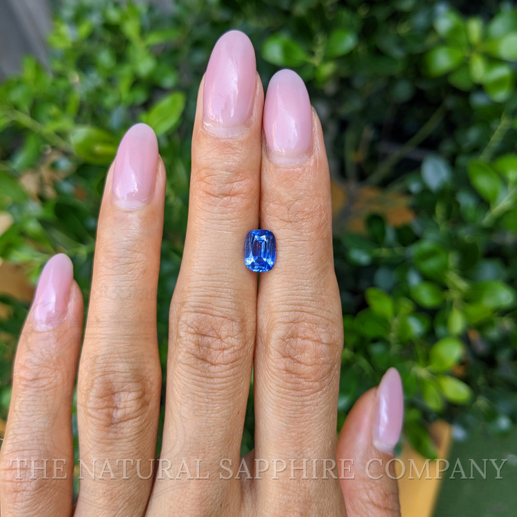 1.86 Ct. Blue Sapphire from Ceylon (Sri Lanka)