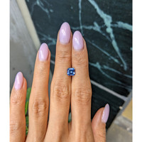1.64 Ct. Blue Sapphire from Ceylon (Sri Lanka) Life Style
